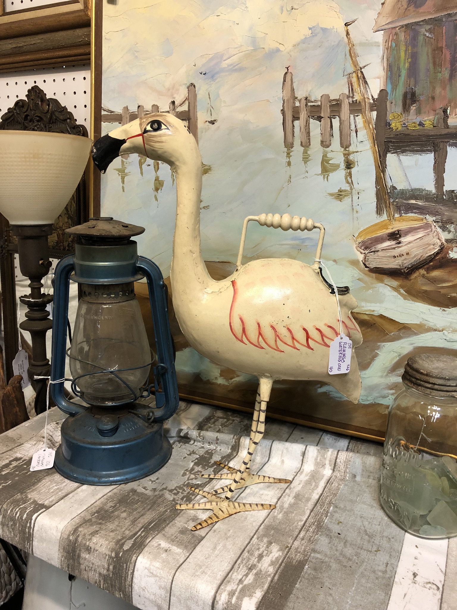 Scranberry Coop Snapshots - Tosh Badenov is waiting to say hi to you! - Scranberry Coop - Vintage Store - Antiques, Collectibles, & More