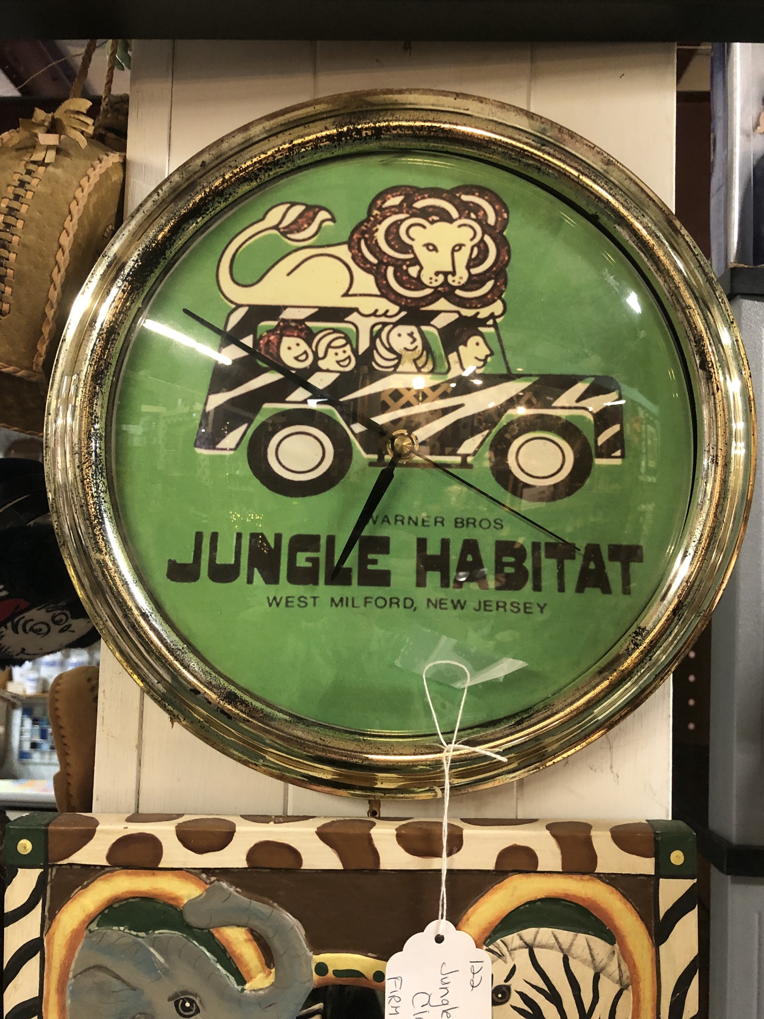 Scranberry Snapshots - Jungle Habitat Clock - Scranberry Coop - Vintage Store - Antiques, Collectibles, & More